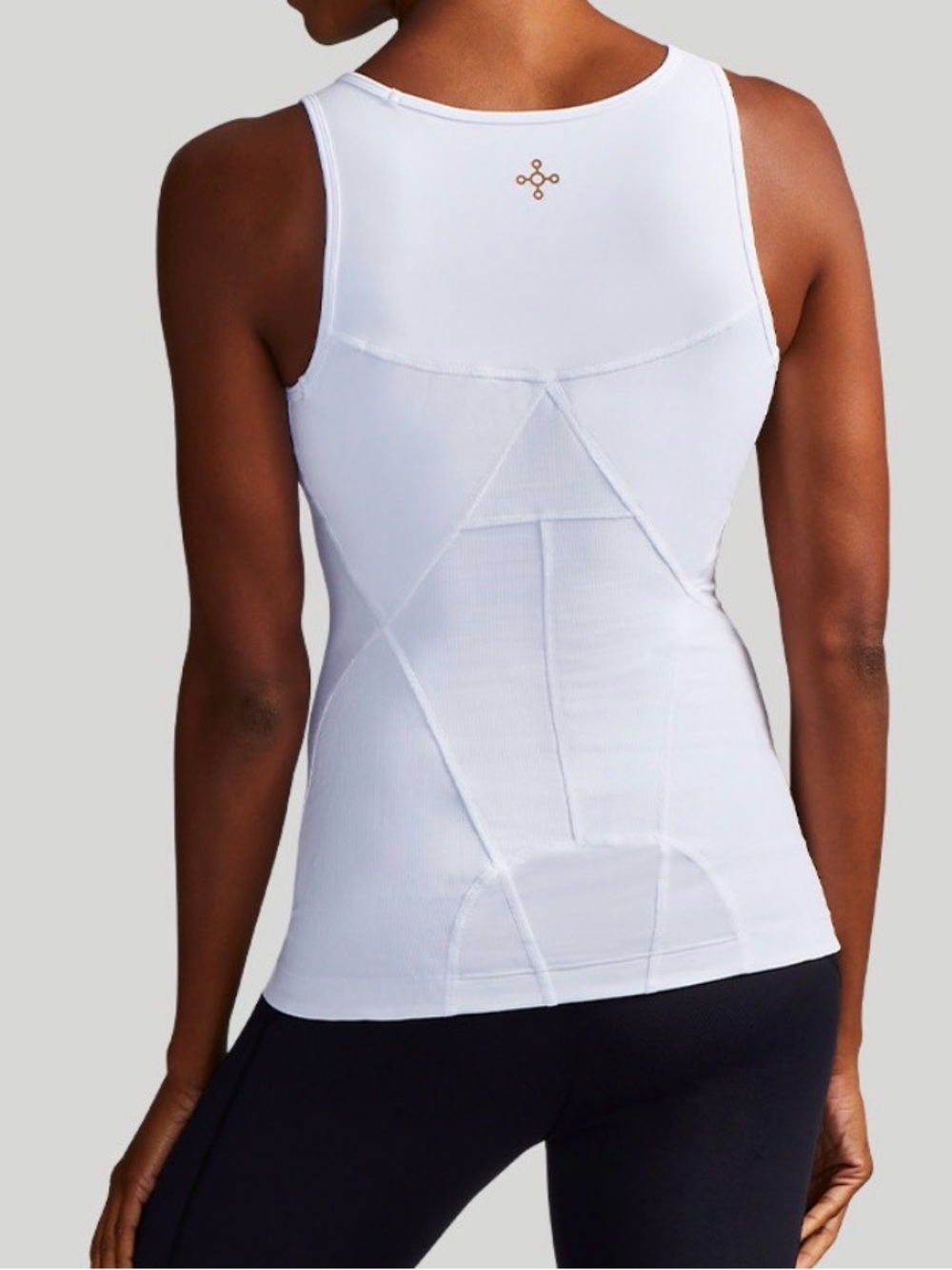 Tommie Copper Support Compression Tank Lower Back Support White XXL NWT